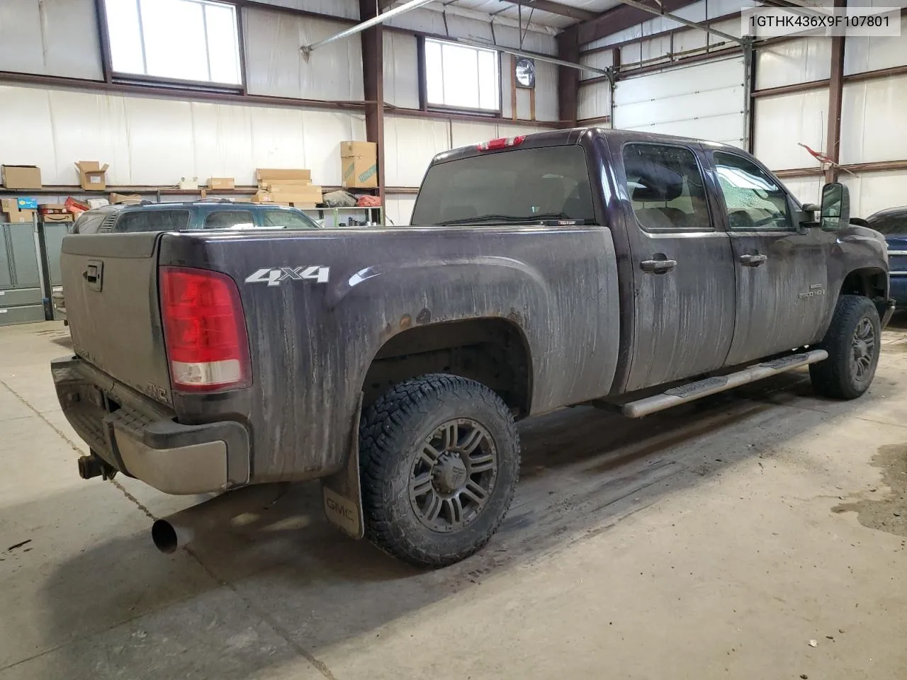 2009 GMC Sierra K2500 Heavy Duty VIN: 1GTHK436X9F107801 Lot: 46918634