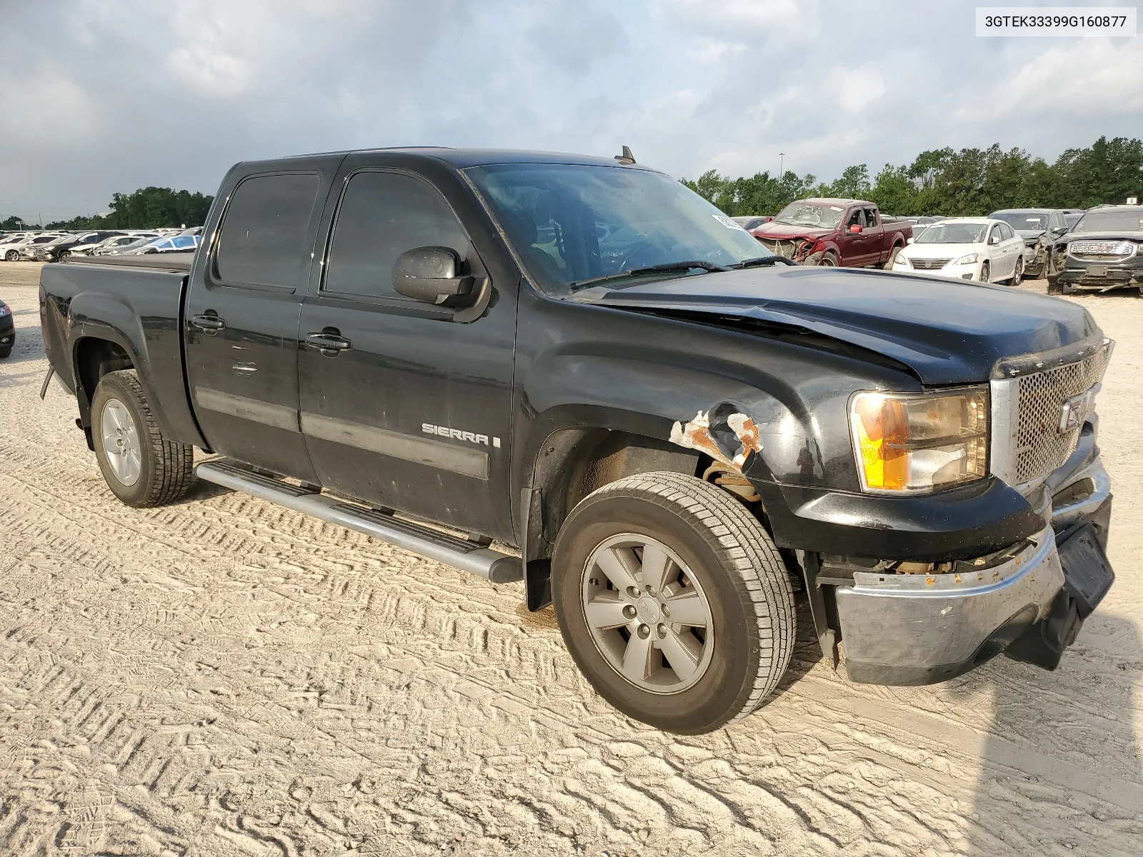 2009 GMC Sierra K1500 Slt VIN: 3GTEK33399G160877 Lot: 56279534