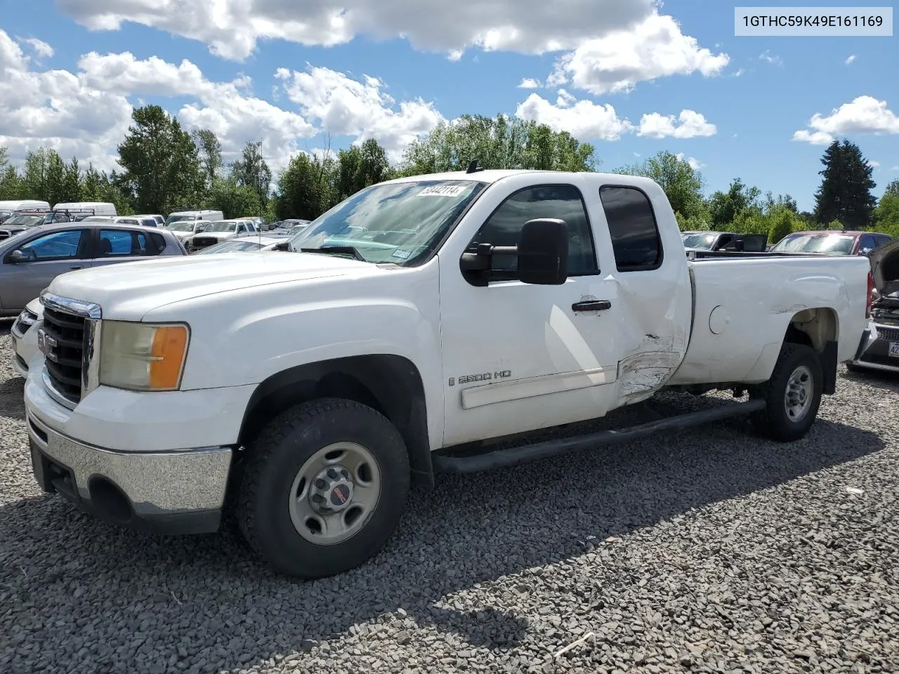 2009 GMC Sierra C2500 Sle VIN: 1GTHC59K49E161169 Lot: 58442114