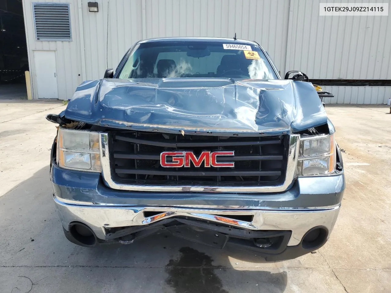 1GTEK29J09Z214115 2009 GMC Sierra K1500 Sle