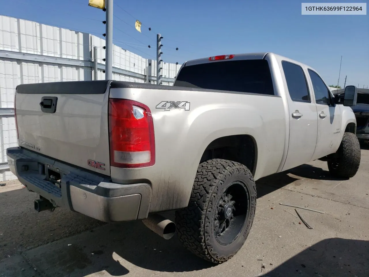 2009 GMC Sierra K2500 Slt VIN: 1GTHK63699F122964 Lot: 59768734