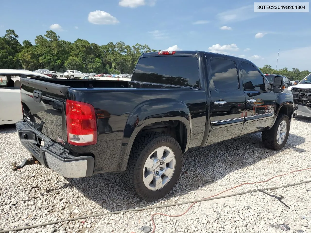 2009 GMC Sierra C1500 Sle VIN: 3GTEC23049G264304 Lot: 61892484