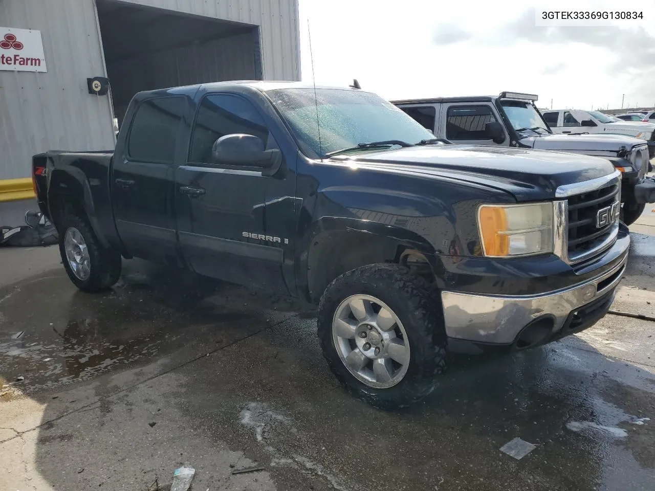 2009 GMC Sierra K1500 Slt VIN: 3GTEK33369G130834 Lot: 65037954