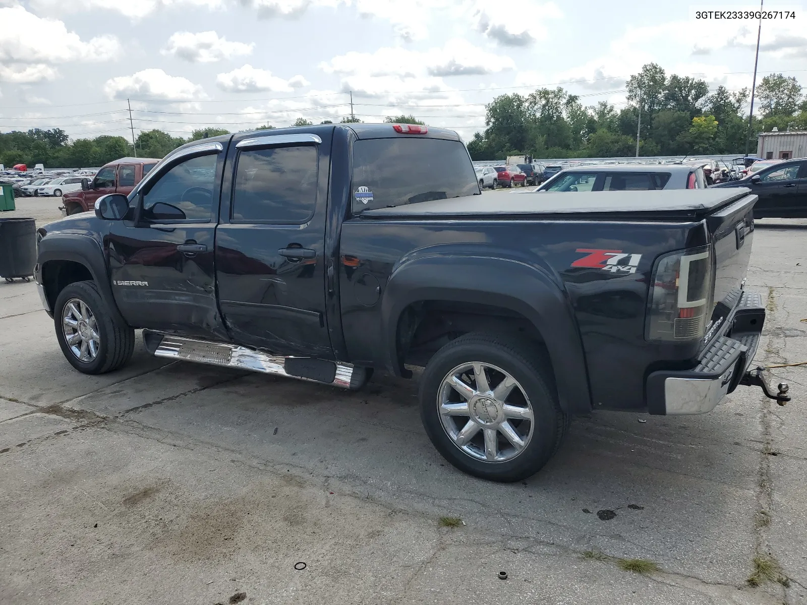 2009 GMC Sierra K1500 Sle VIN: 3GTEK23339G267174 Lot: 65331944