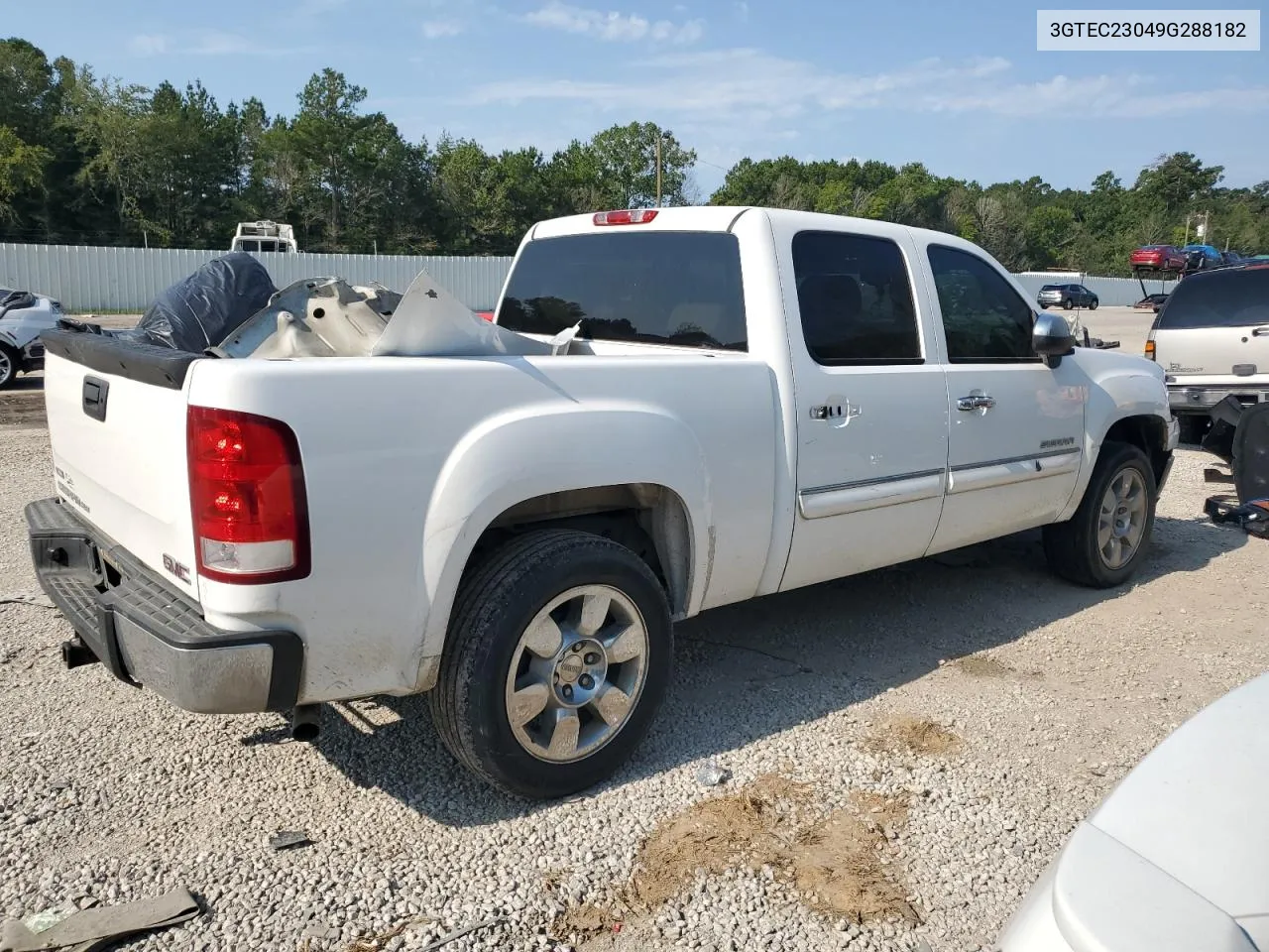 2009 GMC Sierra C1500 Sle VIN: 3GTEC23049G288182 Lot: 65628264