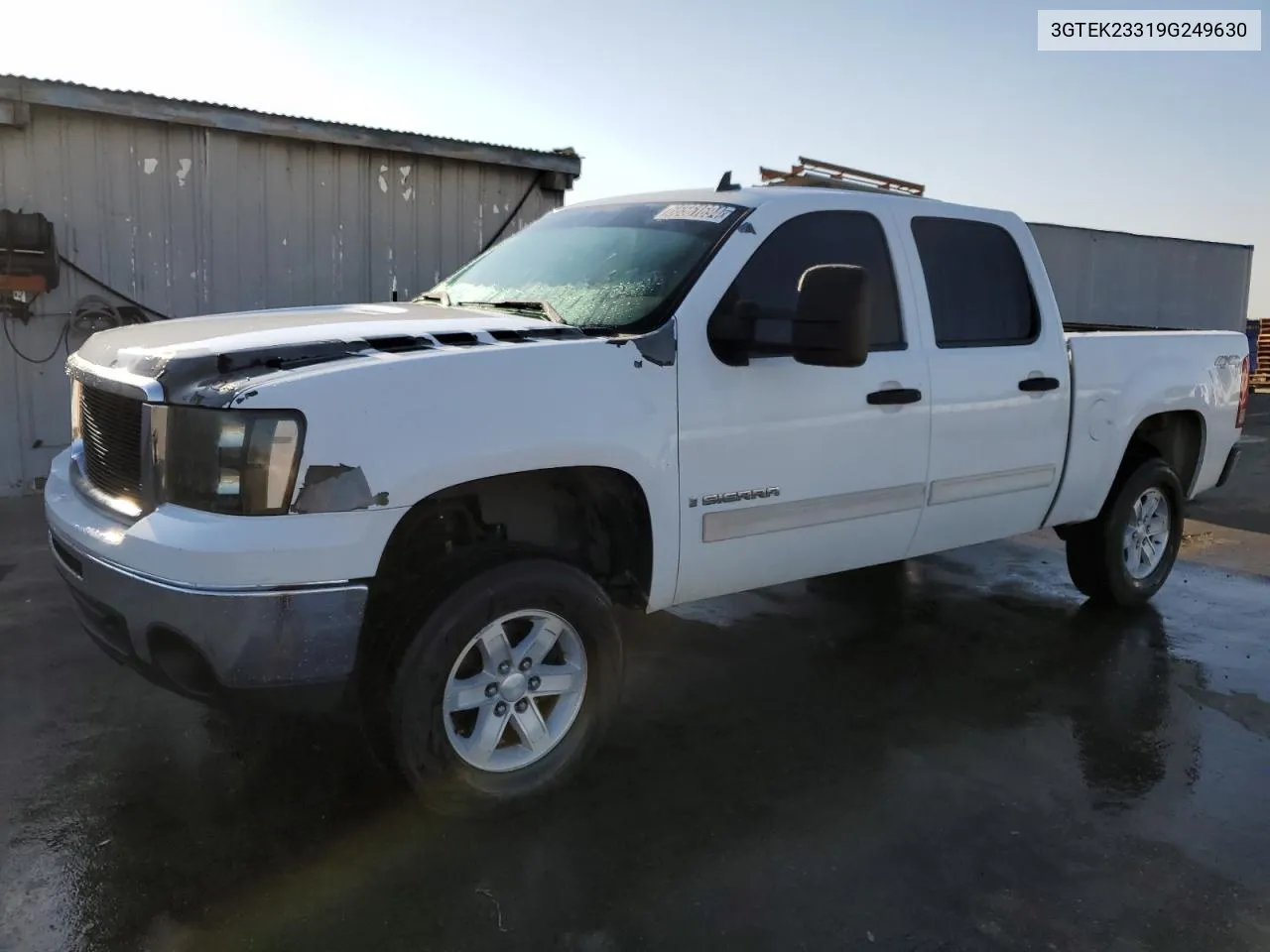 2009 GMC Sierra K1500 Sle VIN: 3GTEK23319G249630 Lot: 66561694