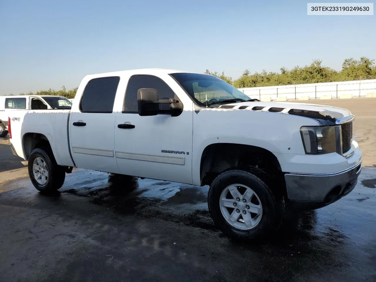 2009 GMC Sierra K1500 Sle VIN: 3GTEK23319G249630 Lot: 66561694