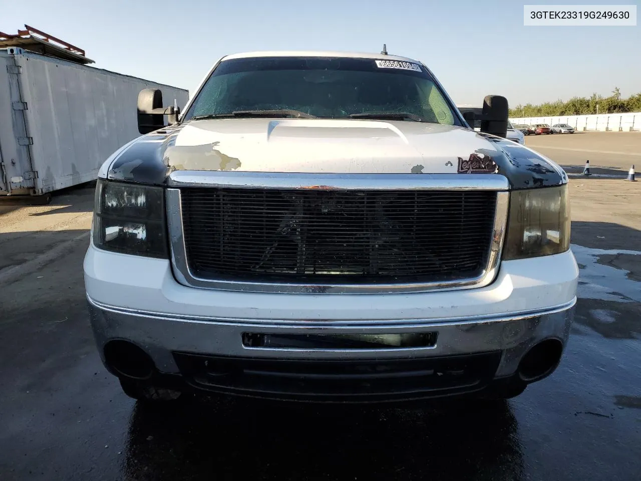 2009 GMC Sierra K1500 Sle VIN: 3GTEK23319G249630 Lot: 66561694