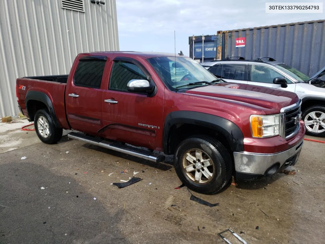 2009 GMC Sierra K1500 VIN: 3GTEK13379G254793 Lot: 66771744