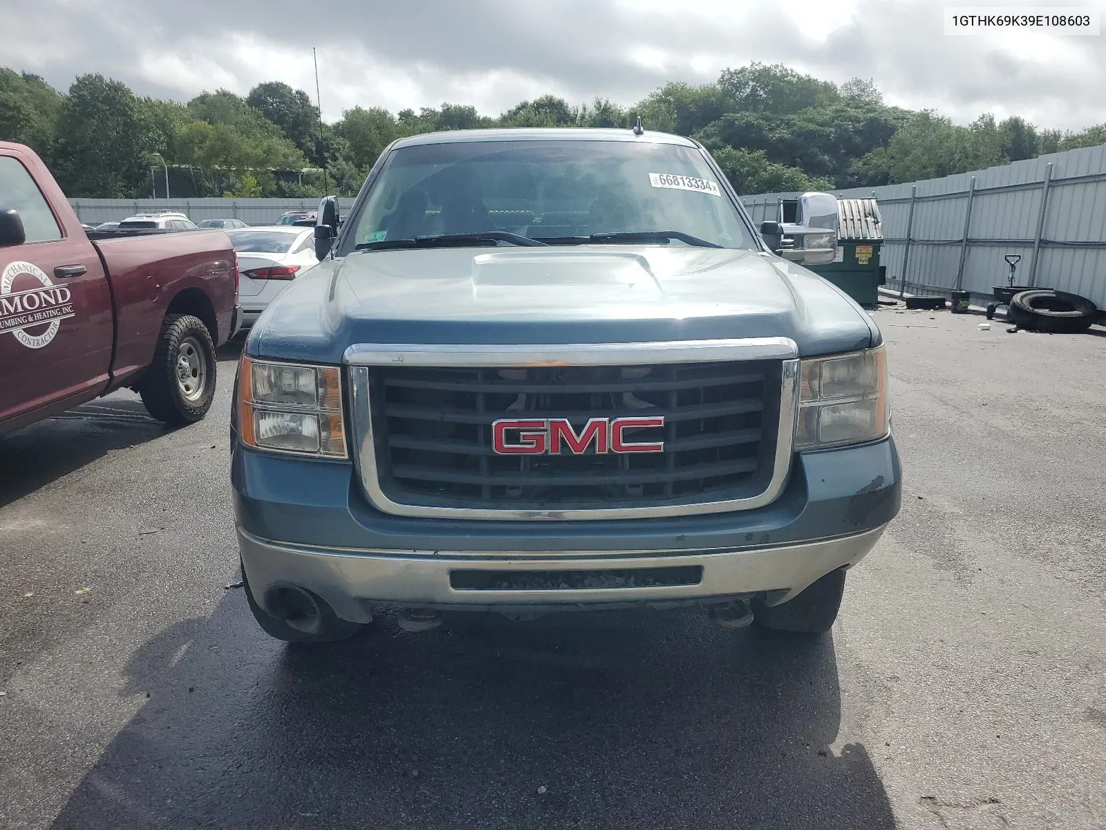 1GTHK69K39E108603 2009 GMC Sierra K2500 Slt