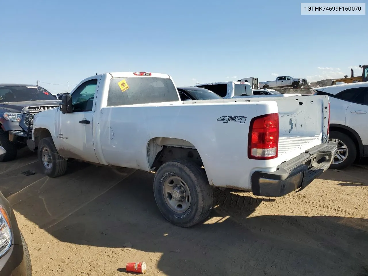 2009 GMC Sierra K3500 VIN: 1GTHK74699F160070 Lot: 66910024