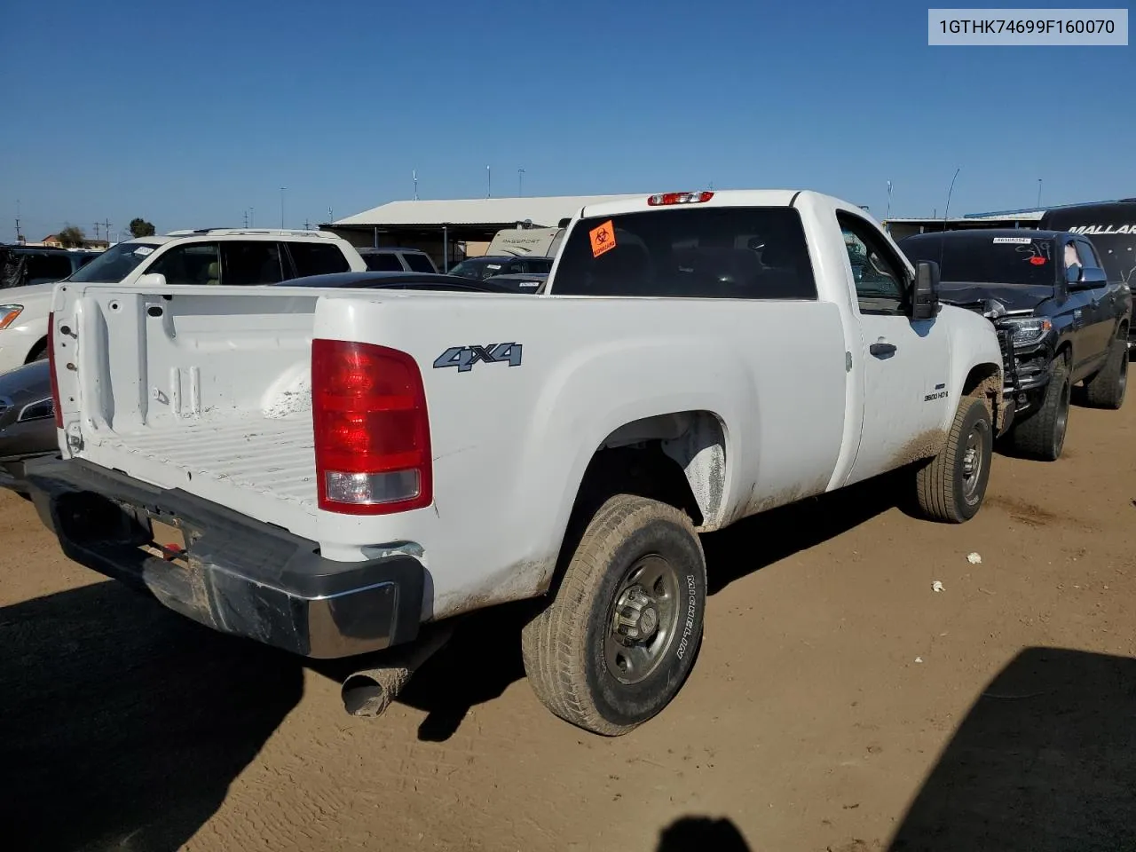 2009 GMC Sierra K3500 VIN: 1GTHK74699F160070 Lot: 66910024