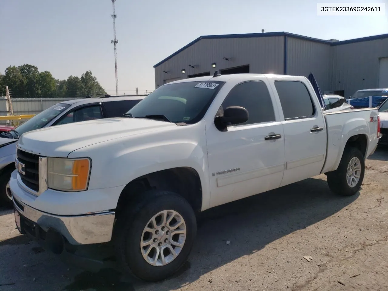 3GTEK23369G242611 2009 GMC Sierra K1500 Sle