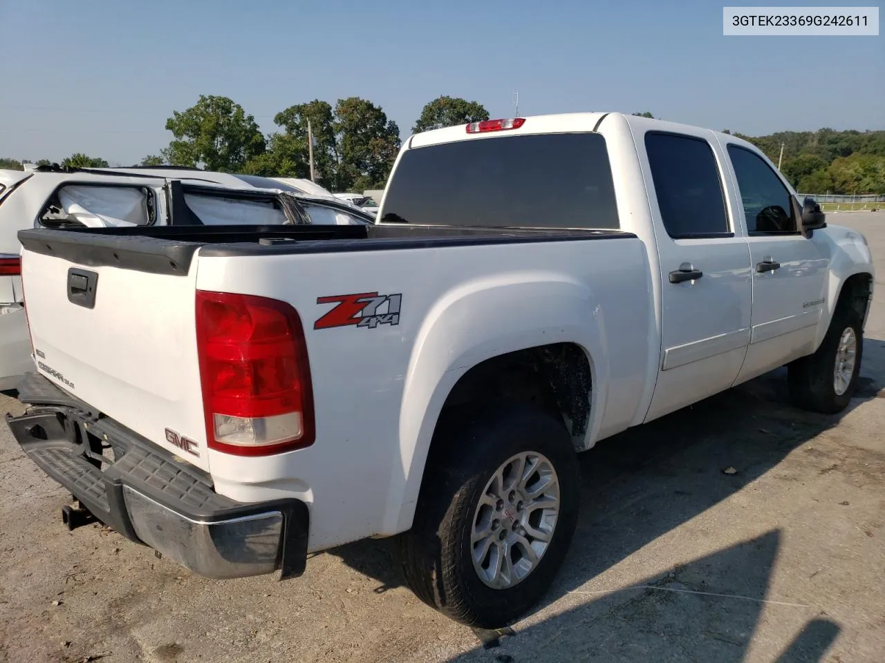 3GTEK23369G242611 2009 GMC Sierra K1500 Sle