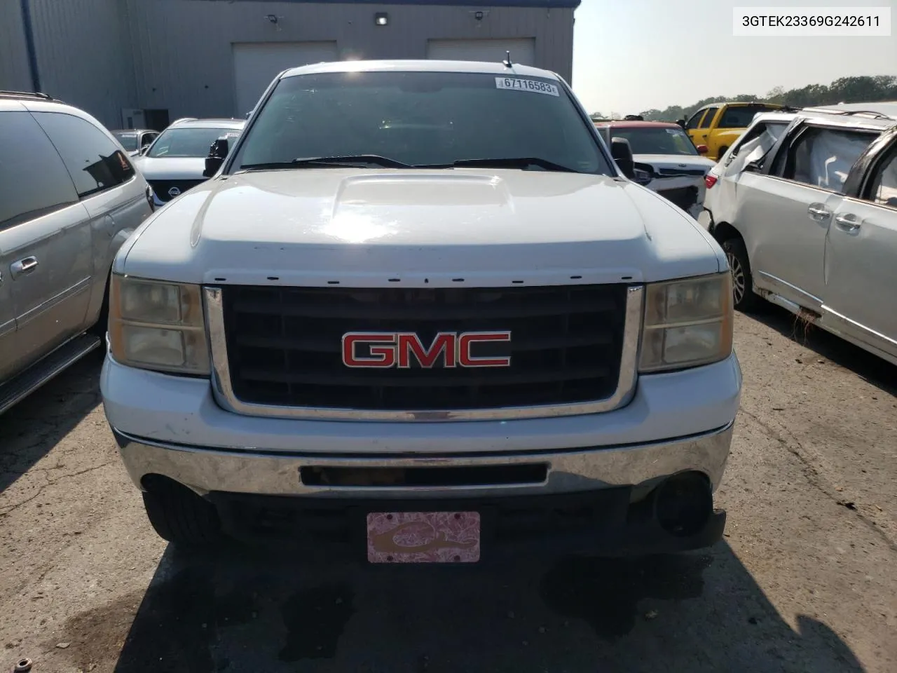 3GTEK23369G242611 2009 GMC Sierra K1500 Sle