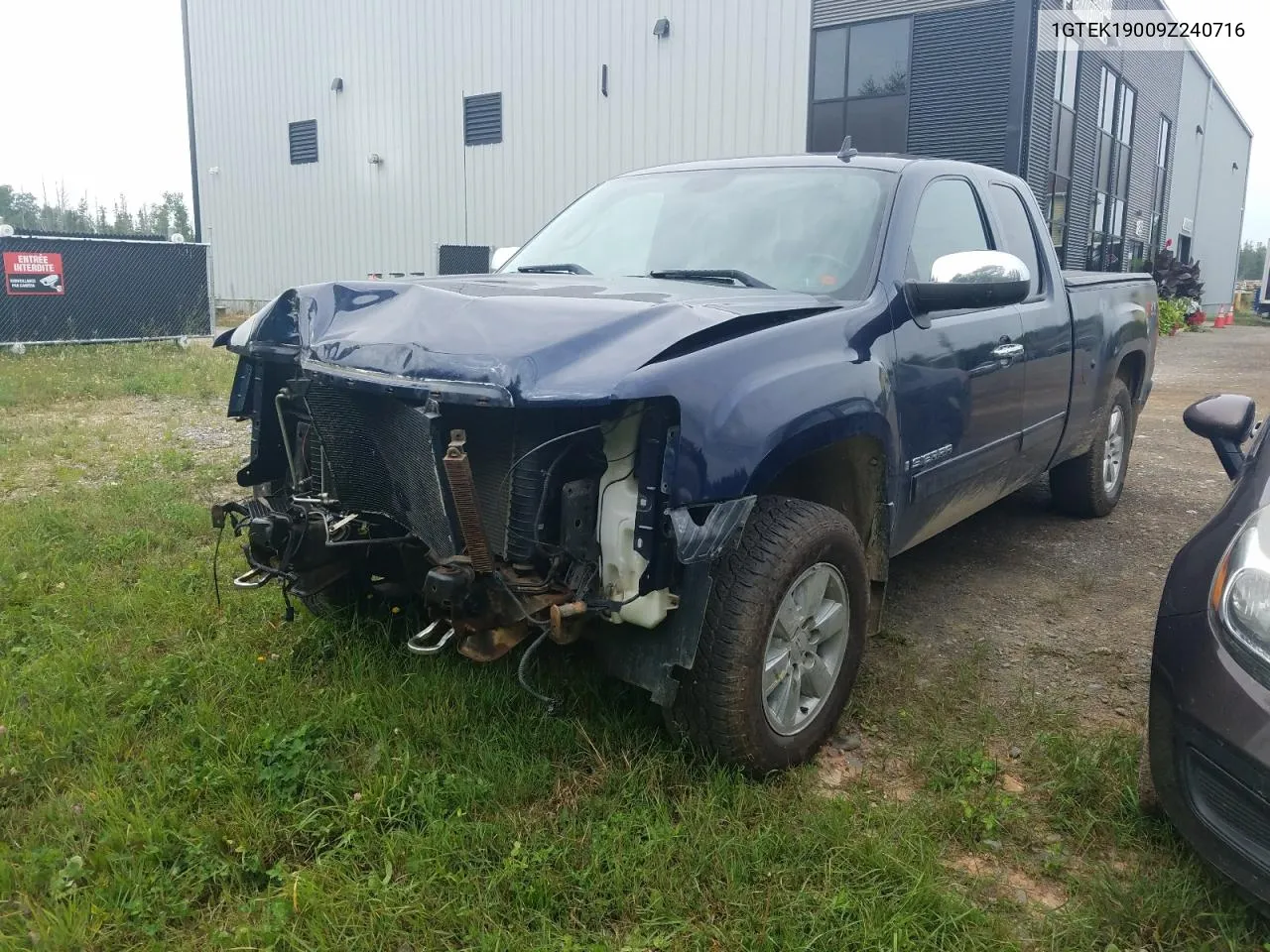 2009 GMC Sierra K1500 VIN: 1GTEK19009Z240716 Lot: 67631664