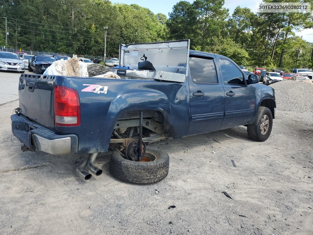 3GTEK23369G280212 2009 GMC Sierra K1500 Sle