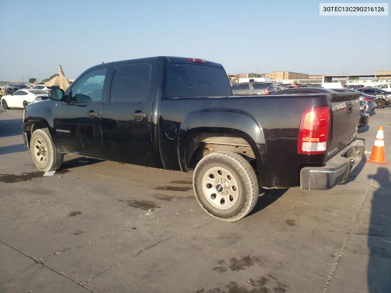 2009 GMC Sierra C1500 VIN: 3GTEC13C29G216126 Lot: 68290374