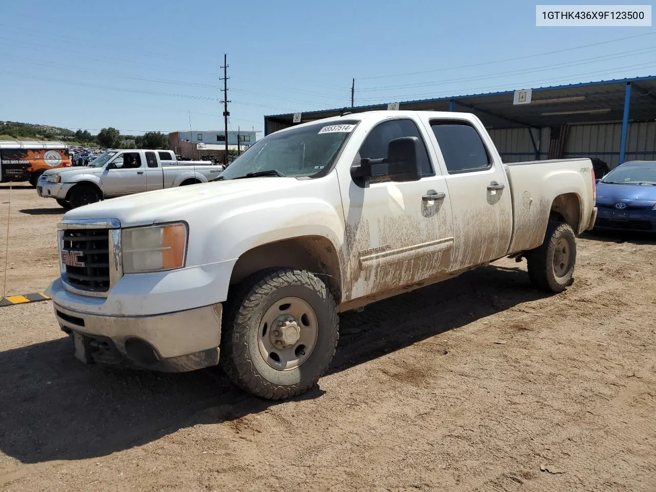 2009 GMC Sierra K2500 Heavy Duty VIN: 1GTHK436X9F123500 Lot: 68537514