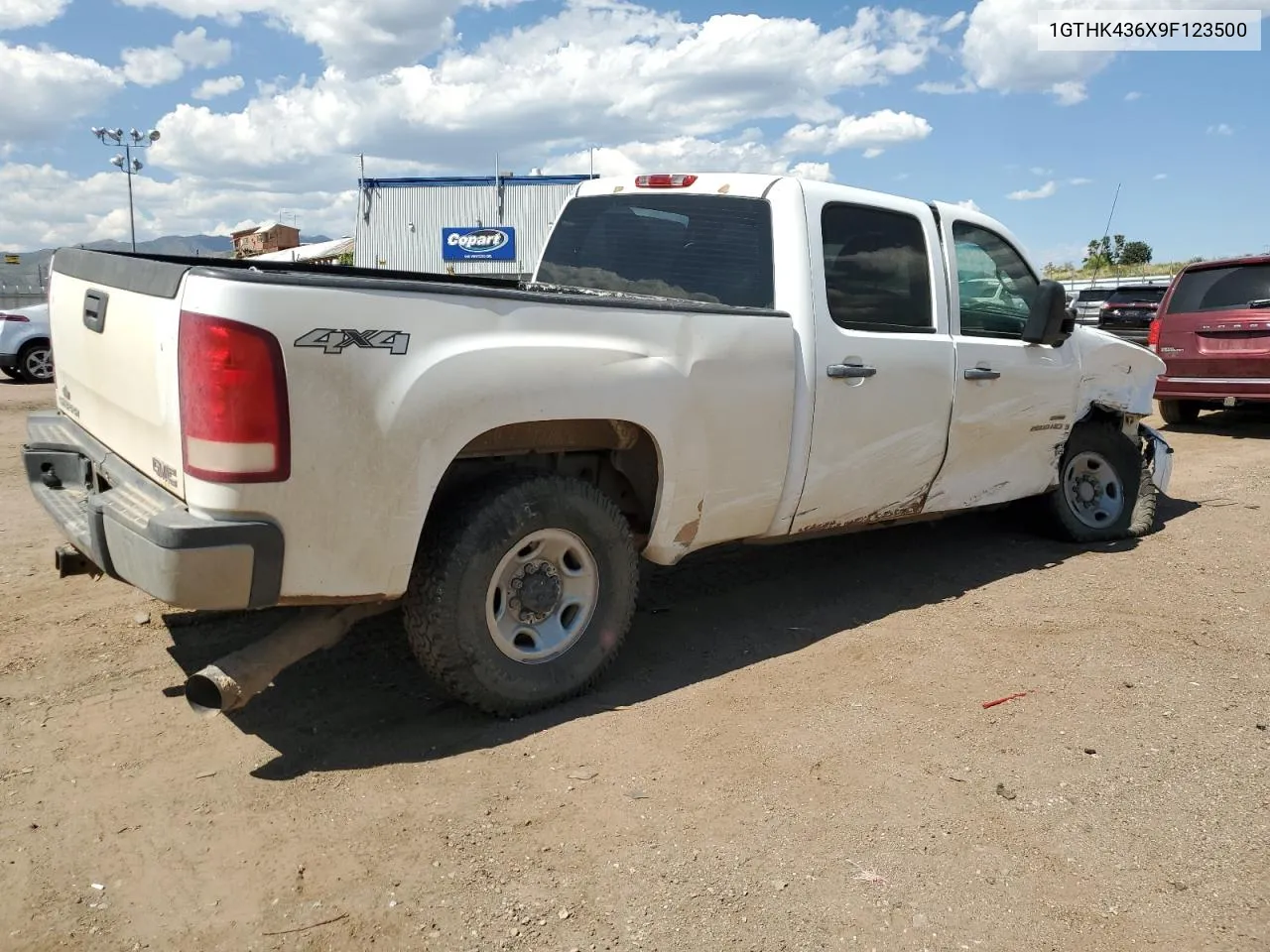 2009 GMC Sierra K2500 Heavy Duty VIN: 1GTHK436X9F123500 Lot: 68537514