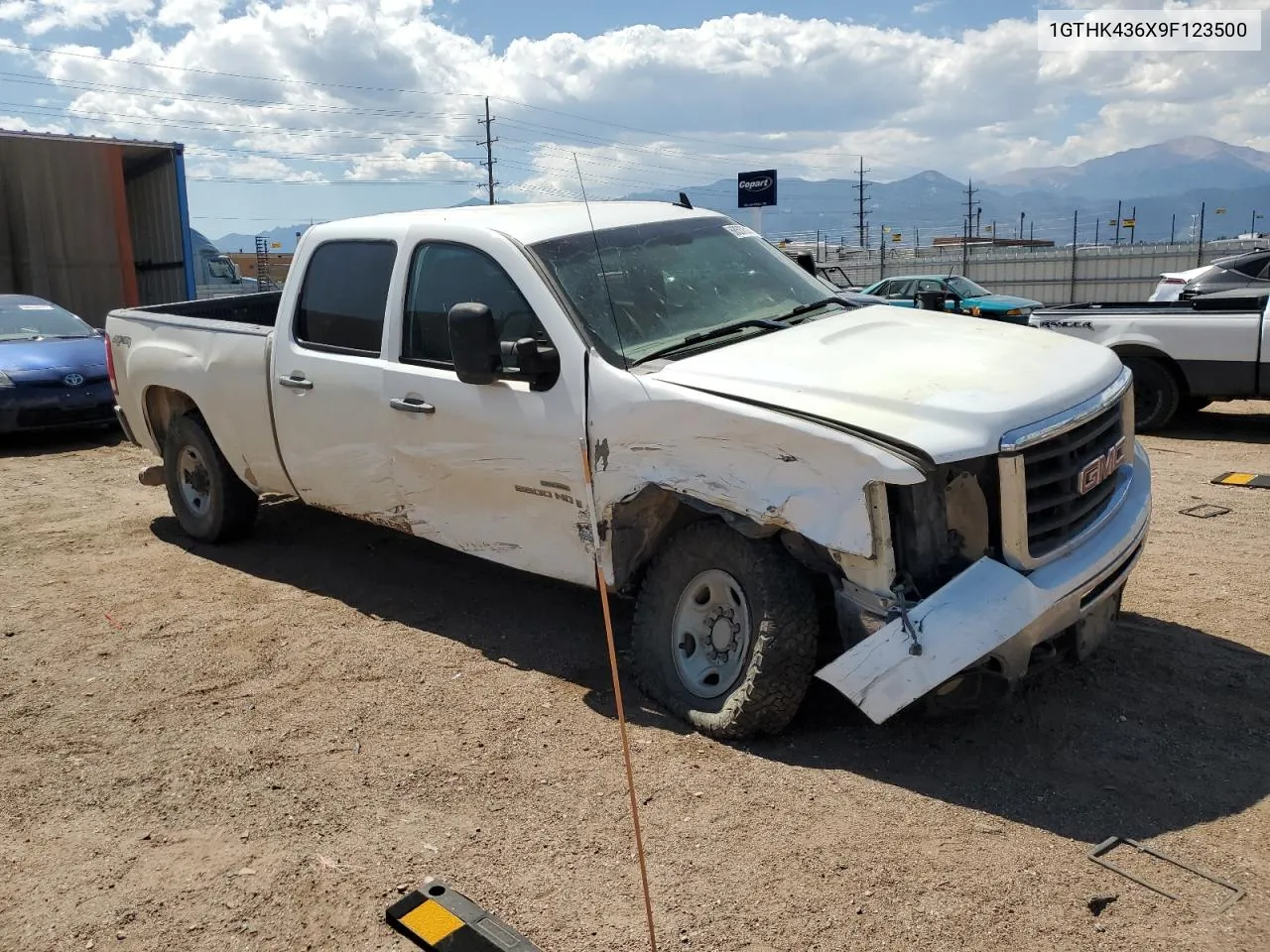 2009 GMC Sierra K2500 Heavy Duty VIN: 1GTHK436X9F123500 Lot: 68537514