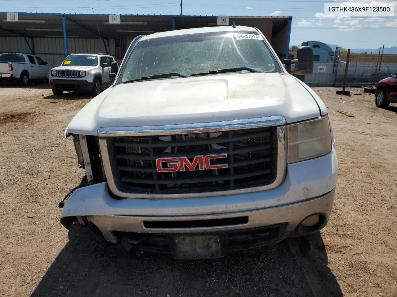 2009 GMC Sierra K2500 Heavy Duty VIN: 1GTHK436X9F123500 Lot: 68537514