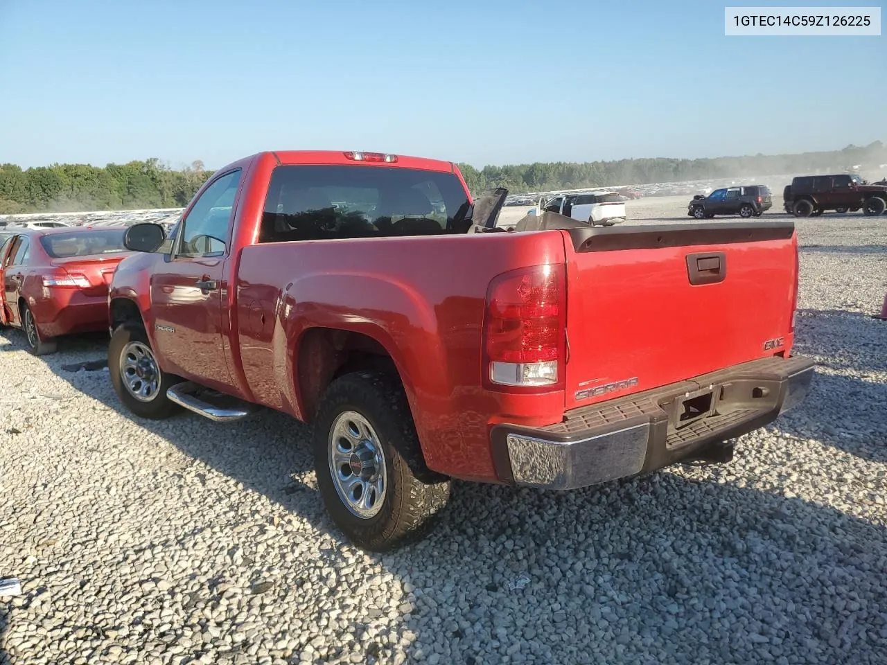 2009 GMC Sierra C1500 VIN: 1GTEC14C59Z126225 Lot: 68648104