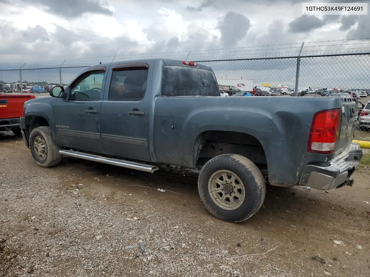 2009 GMC Sierra C2500 Sle VIN: 1GTHC53K49F124691 Lot: 68697864