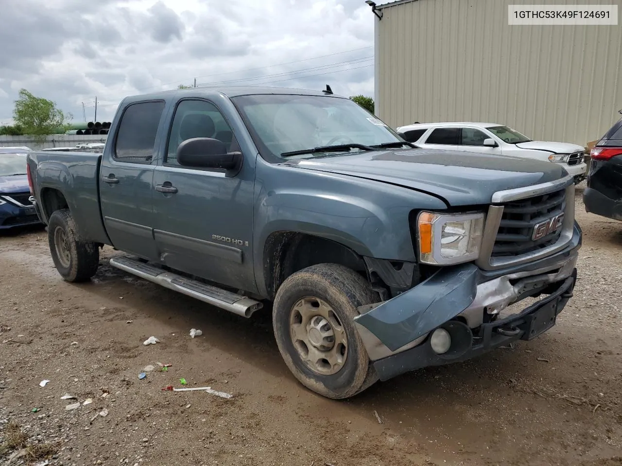 2009 GMC Sierra C2500 Sle VIN: 1GTHC53K49F124691 Lot: 68697864