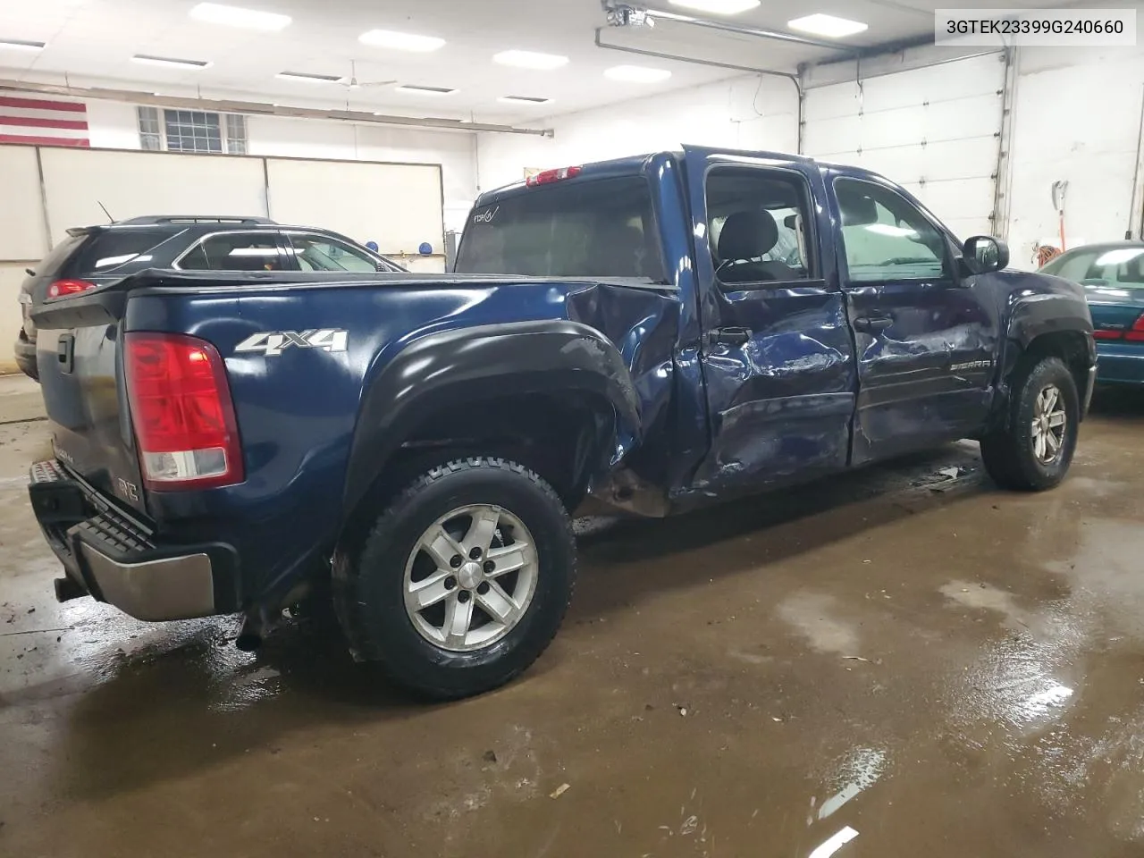 3GTEK23399G240660 2009 GMC Sierra K1500 Sle