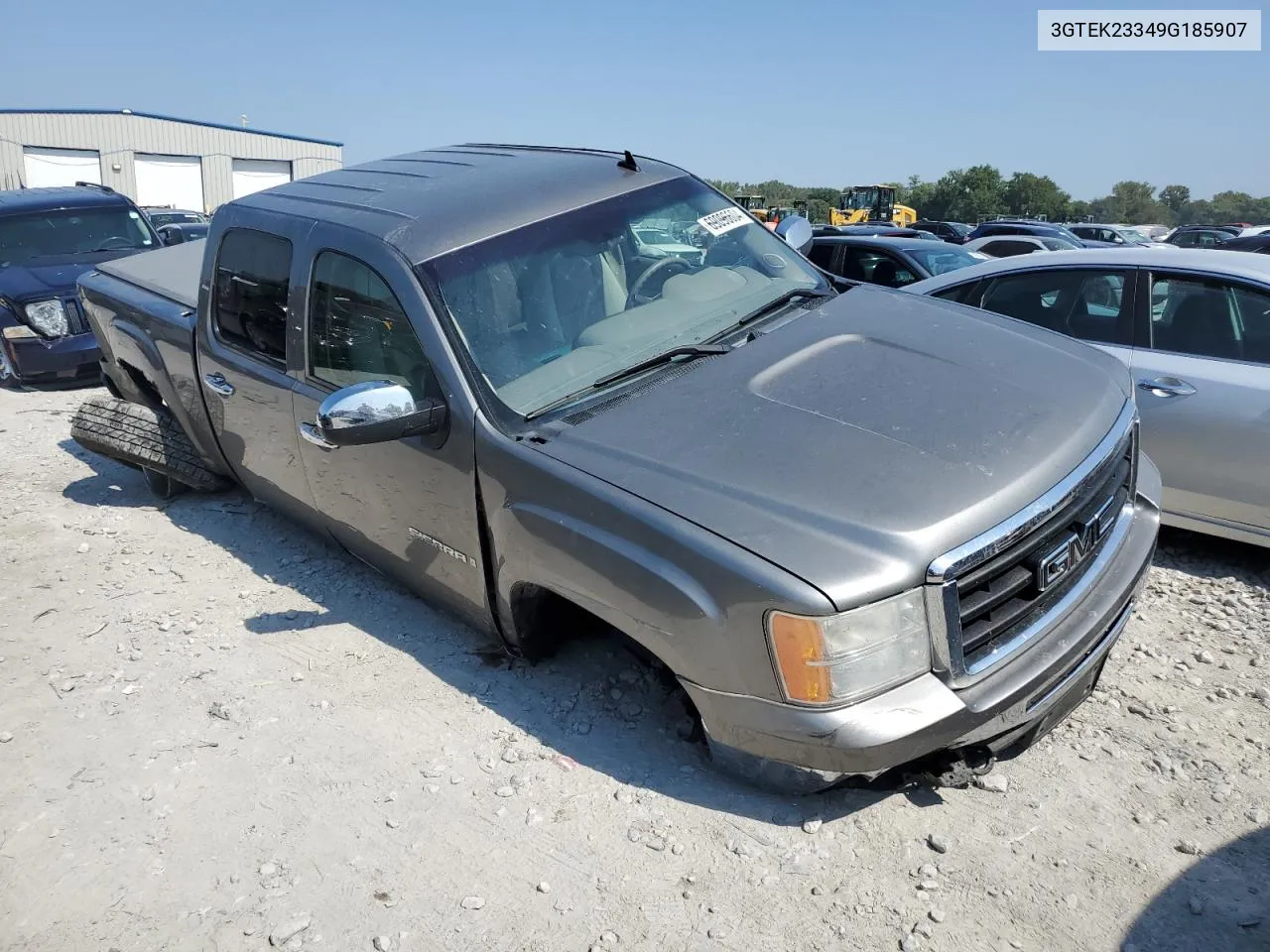 2009 GMC Sierra K1500 Sle VIN: 3GTEK23349G185907 Lot: 69096604