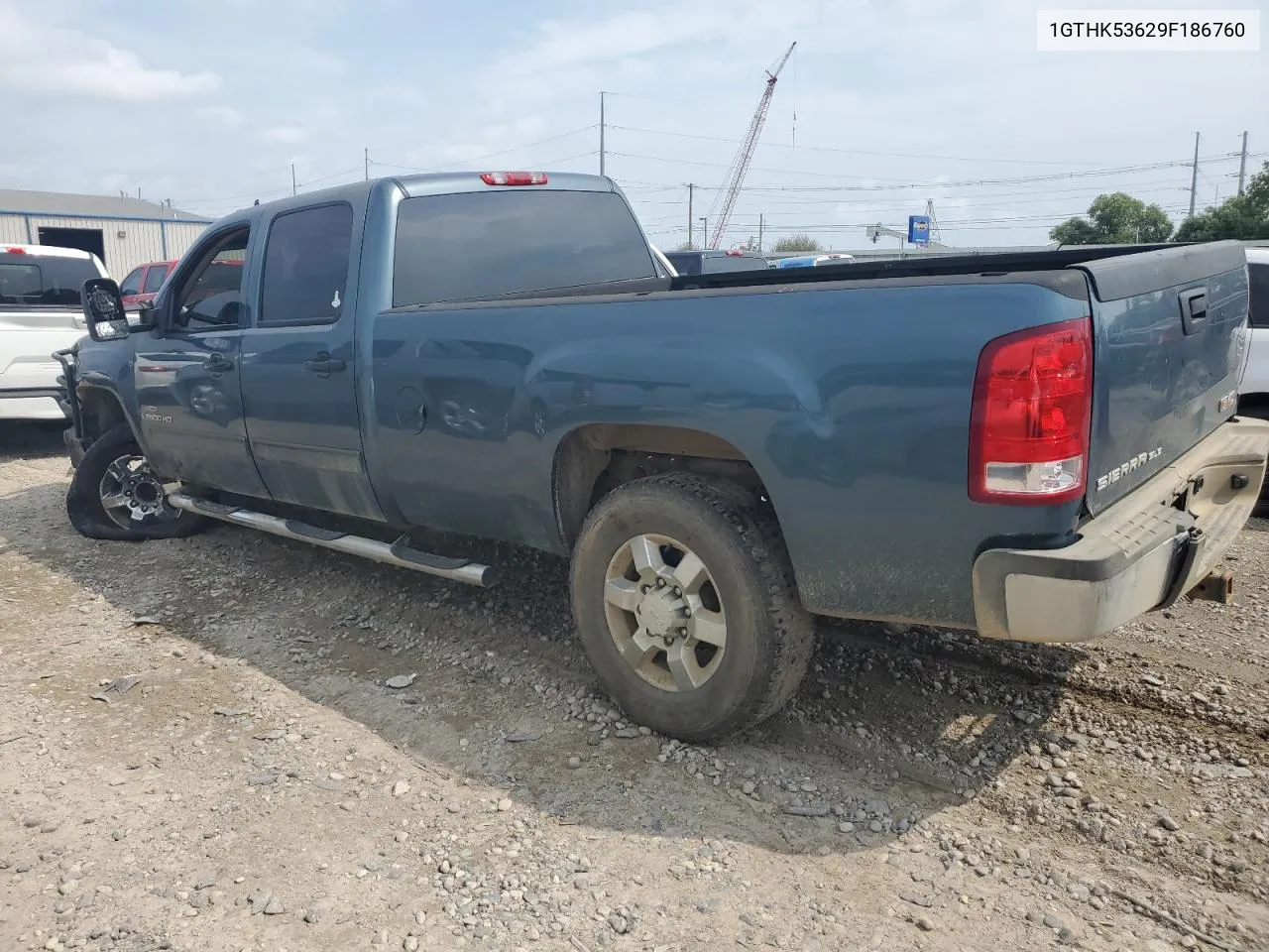 2009 GMC Sierra K2500 Sle VIN: 1GTHK53629F186760 Lot: 69391464