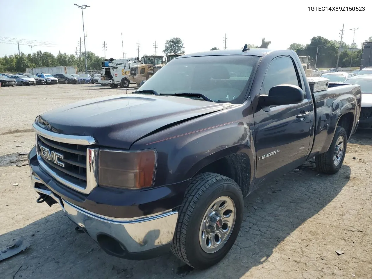 2009 GMC Sierra C1500 VIN: 1GTEC14X89Z150523 Lot: 69657434