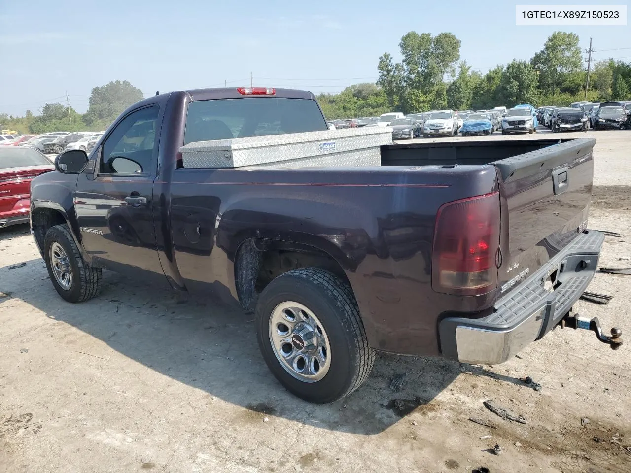 2009 GMC Sierra C1500 VIN: 1GTEC14X89Z150523 Lot: 69657434