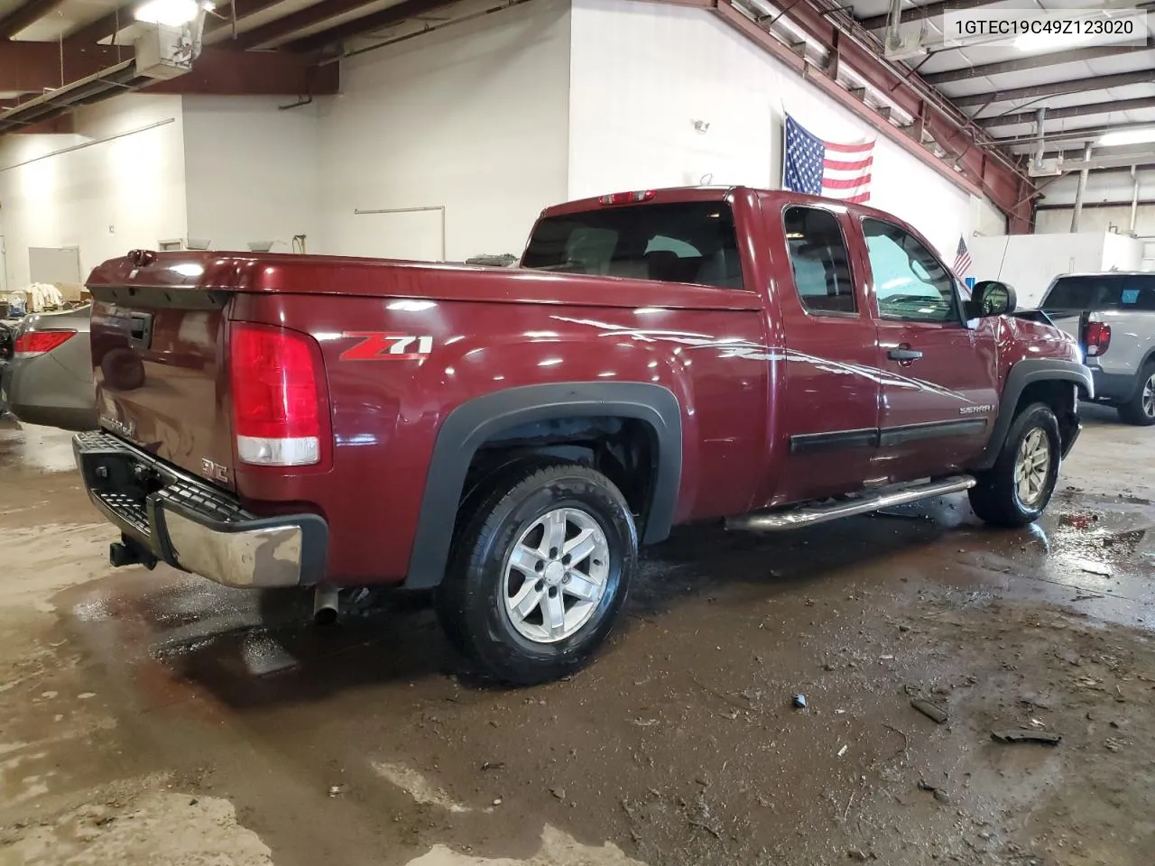 2009 GMC Sierra C1500 VIN: 1GTEC19C49Z123020 Lot: 69706414