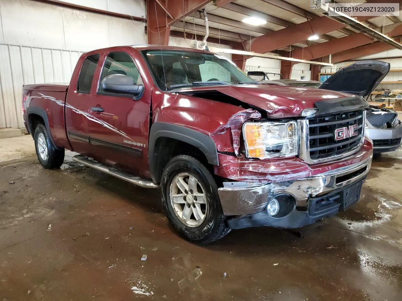 2009 GMC Sierra C1500 VIN: 1GTEC19C49Z123020 Lot: 69706414