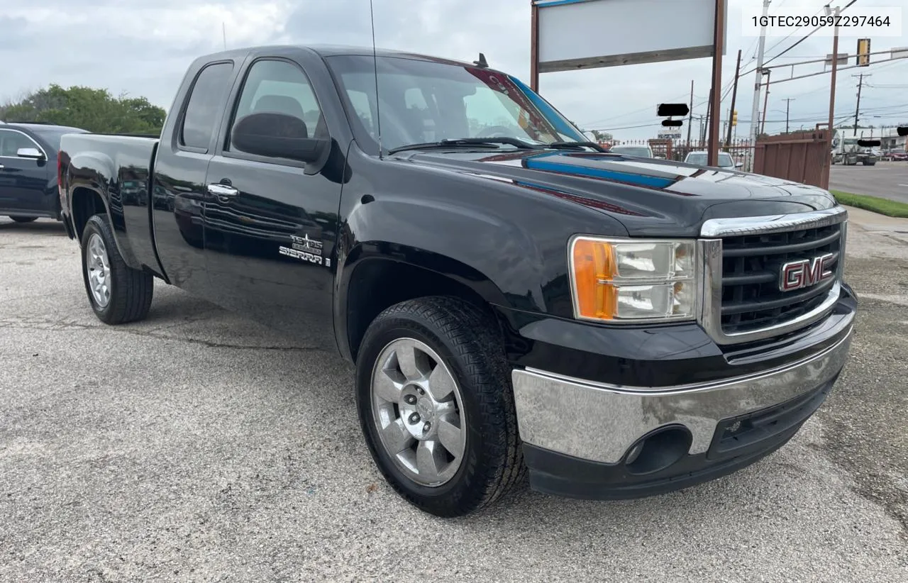 2009 GMC Sierra C1500 Sle VIN: 1GTEC29059Z297464 Lot: 70609044