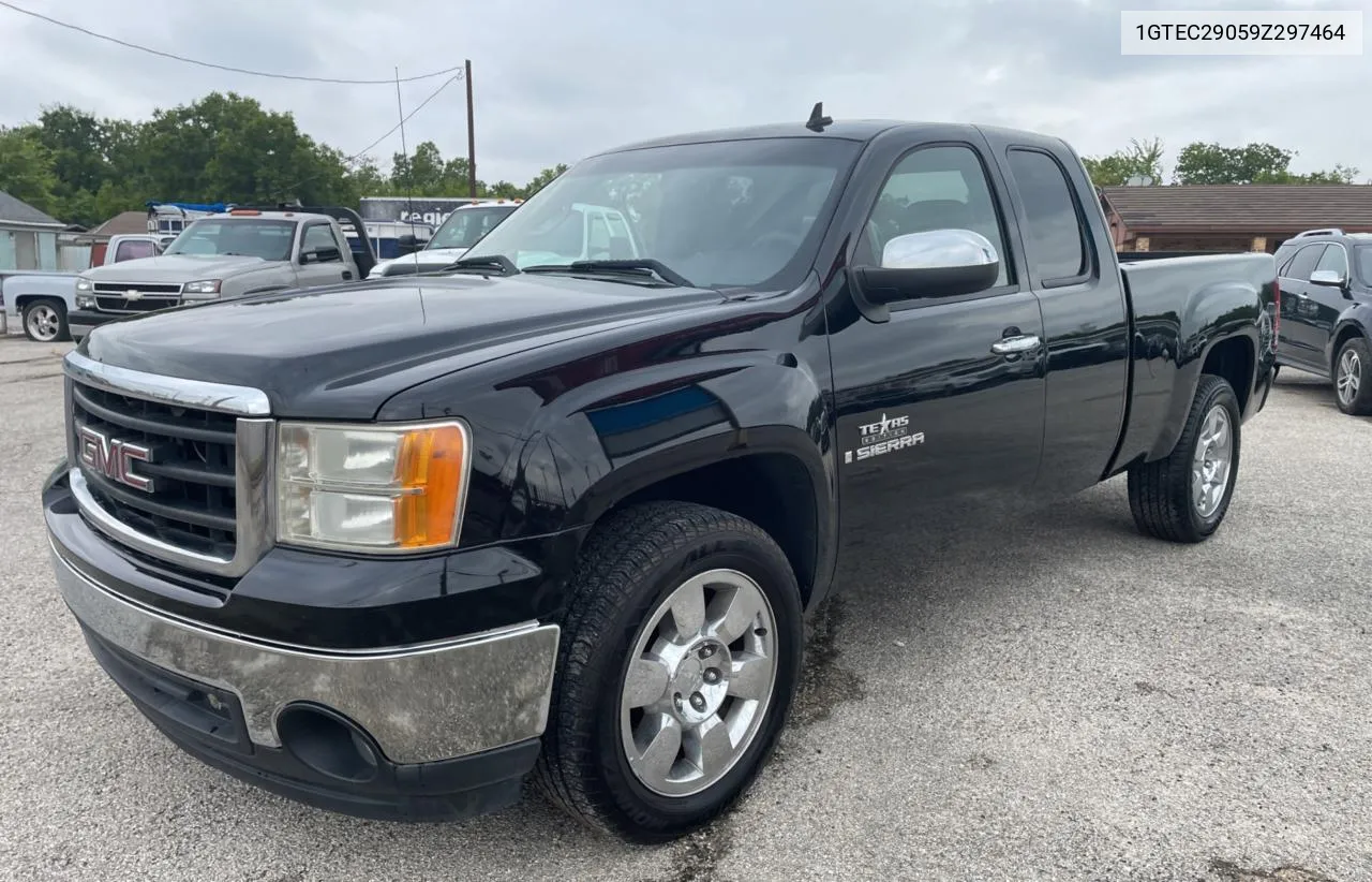 1GTEC29059Z297464 2009 GMC Sierra C1500 Sle