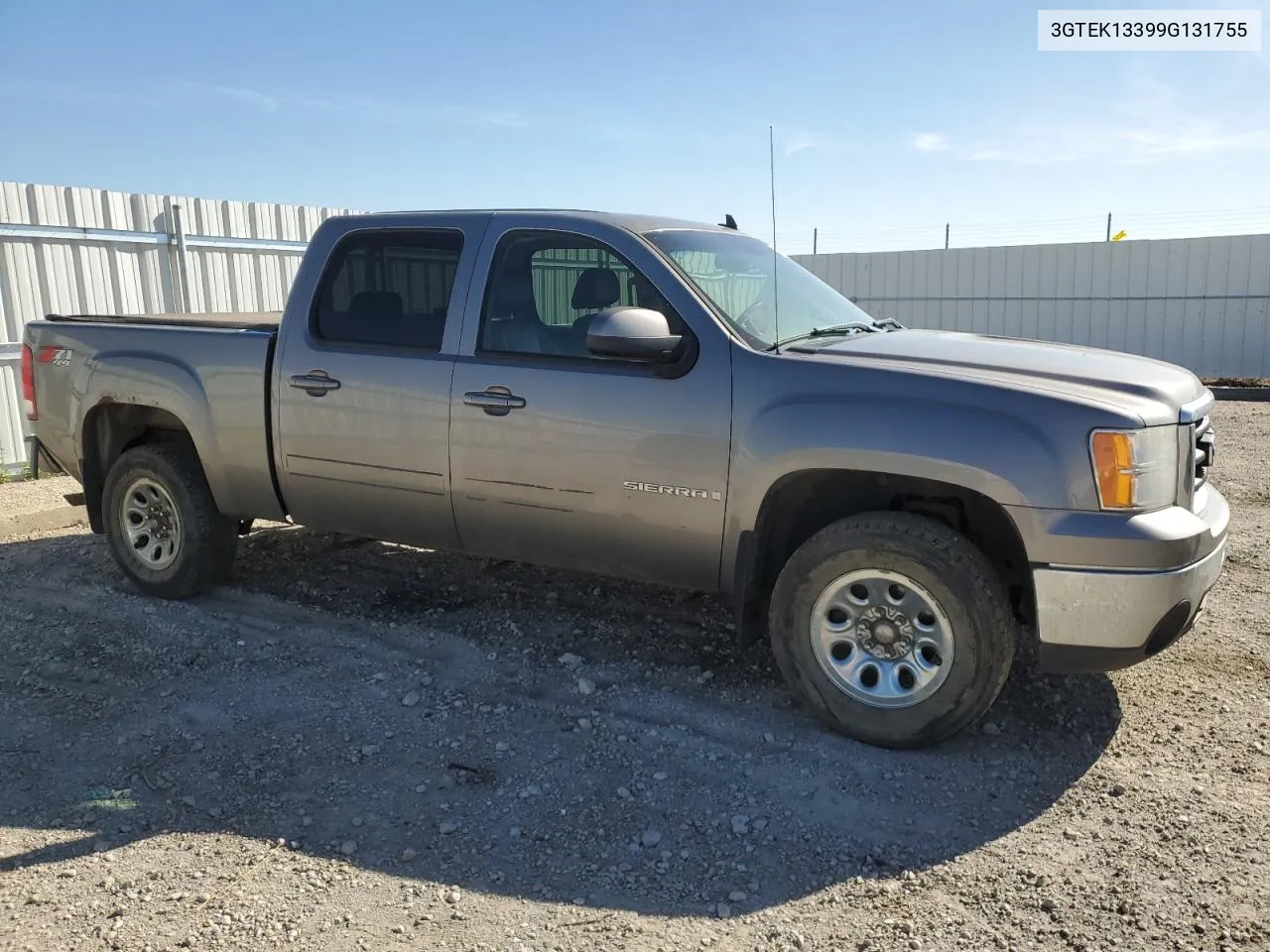 2009 GMC Sierra K1500 VIN: 3GTEK13399G131755 Lot: 70634114