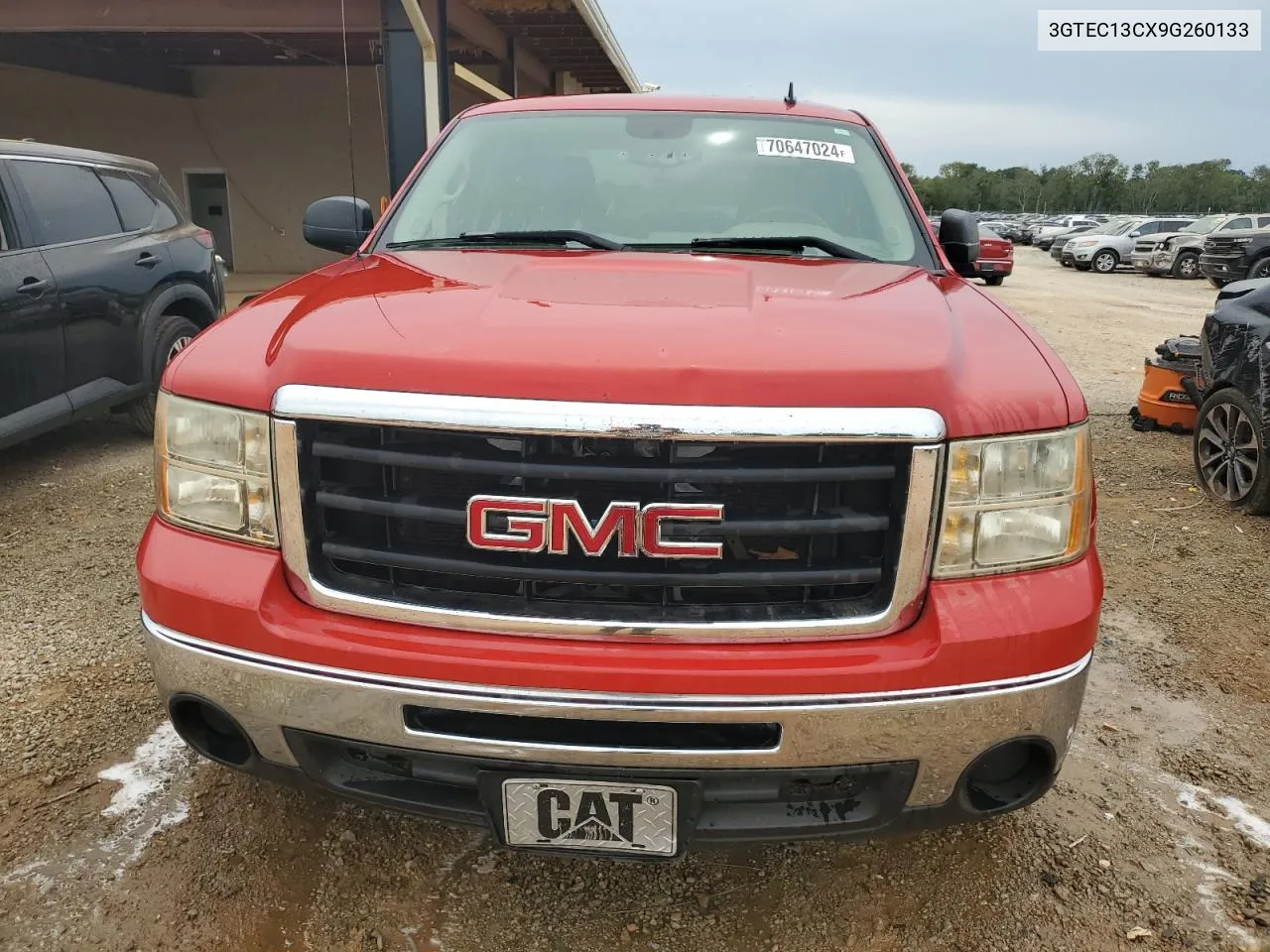 2009 GMC Sierra C1500 VIN: 3GTEC13CX9G260133 Lot: 70647024