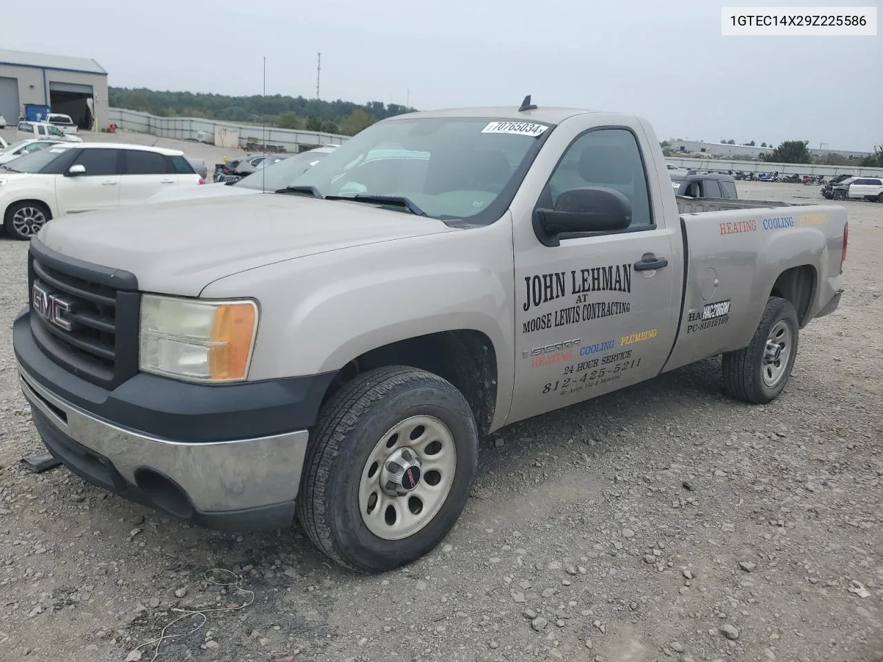 1GTEC14X29Z225586 2009 GMC Sierra C1500