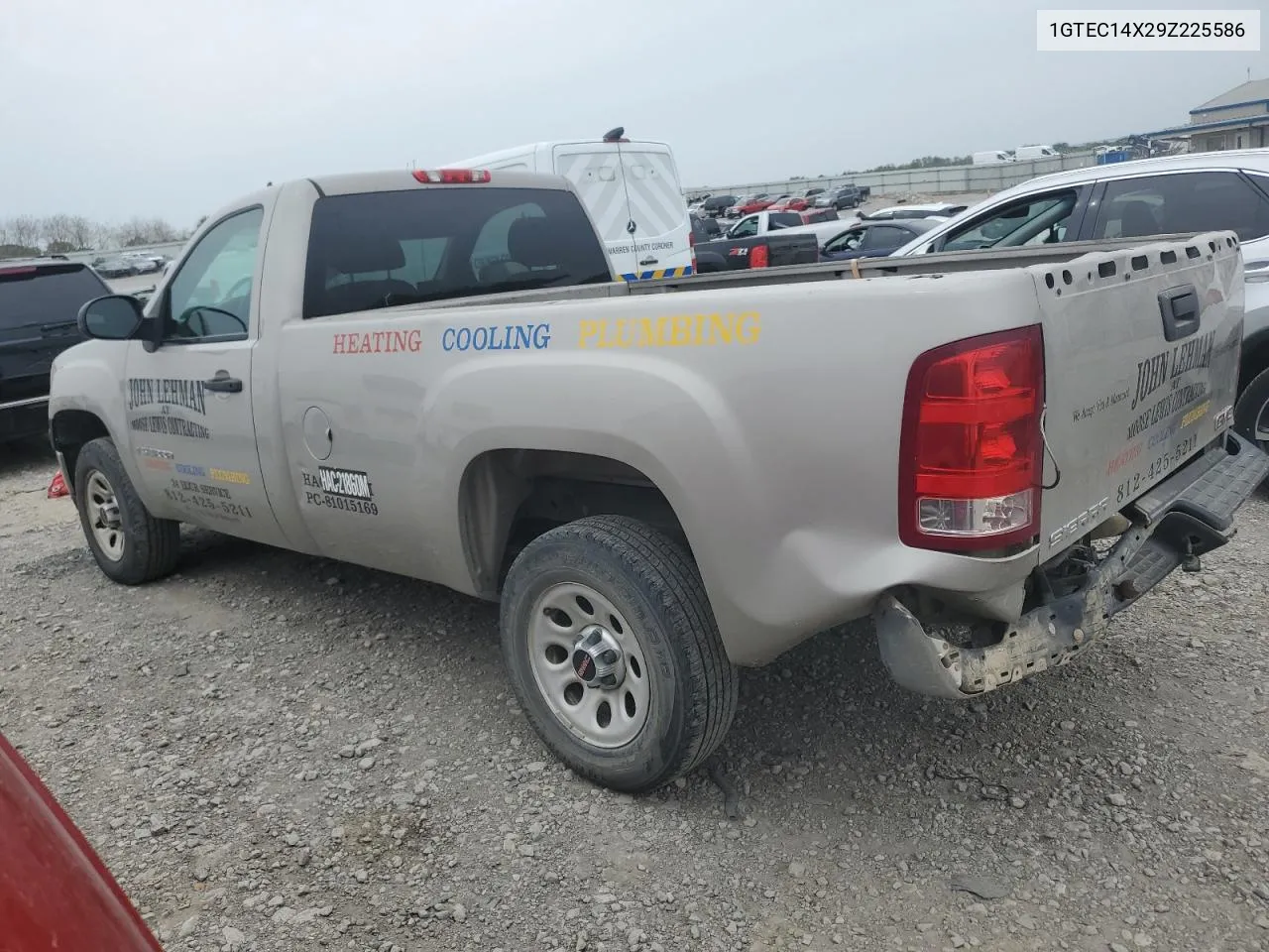 2009 GMC Sierra C1500 VIN: 1GTEC14X29Z225586 Lot: 70765034