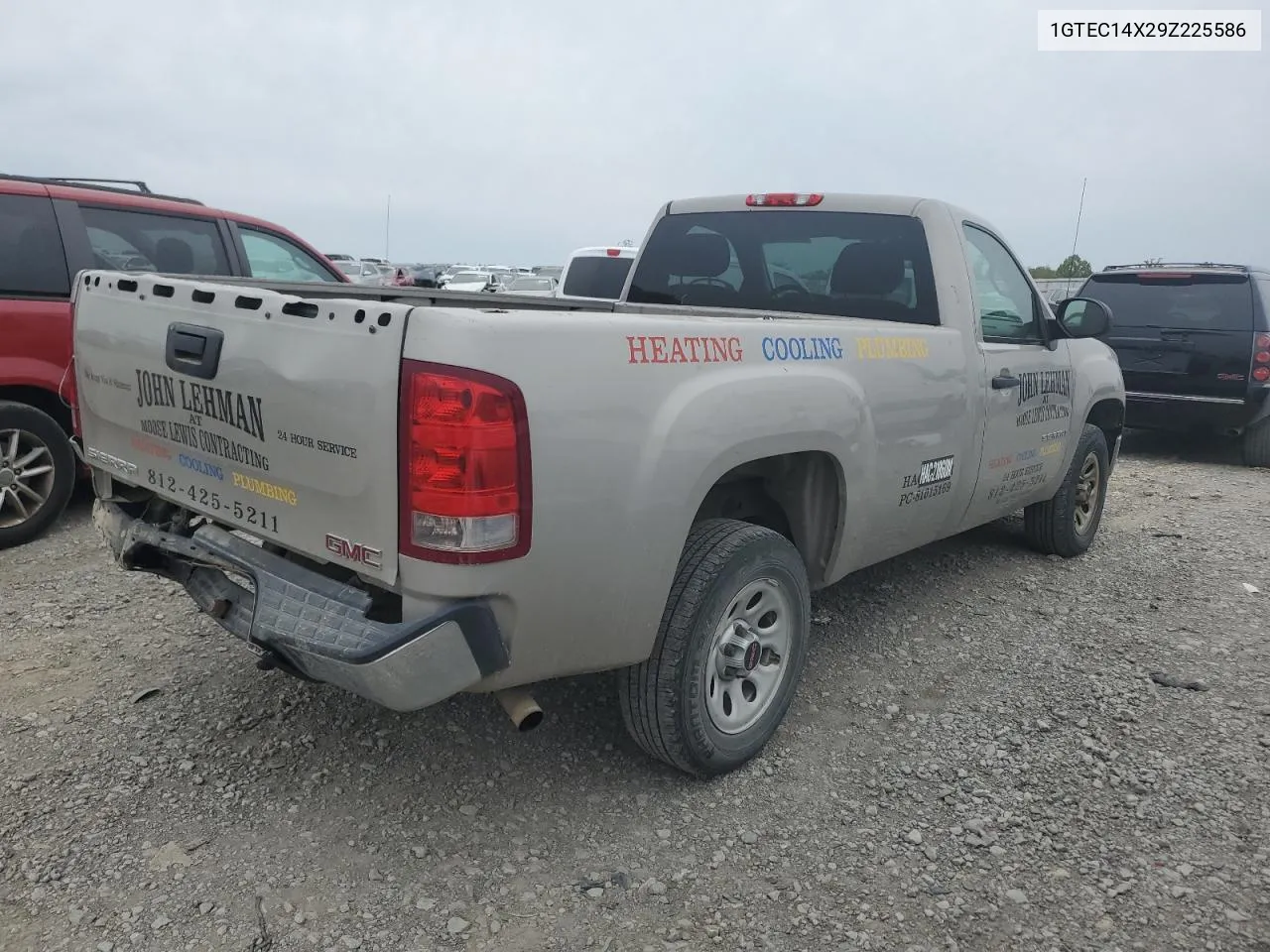 1GTEC14X29Z225586 2009 GMC Sierra C1500