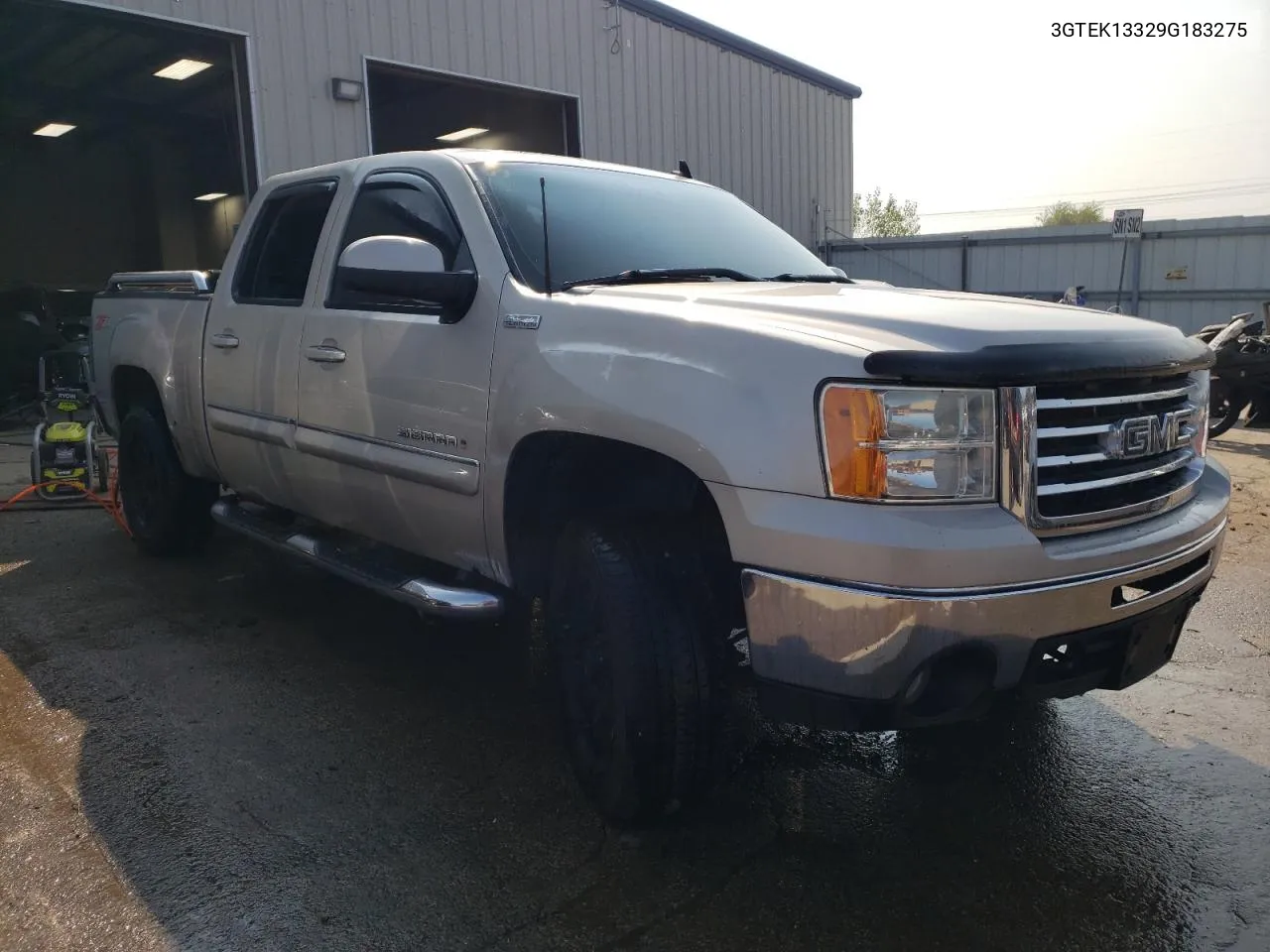 2009 GMC Sierra K1500 VIN: 3GTEK13329G183275 Lot: 70854434