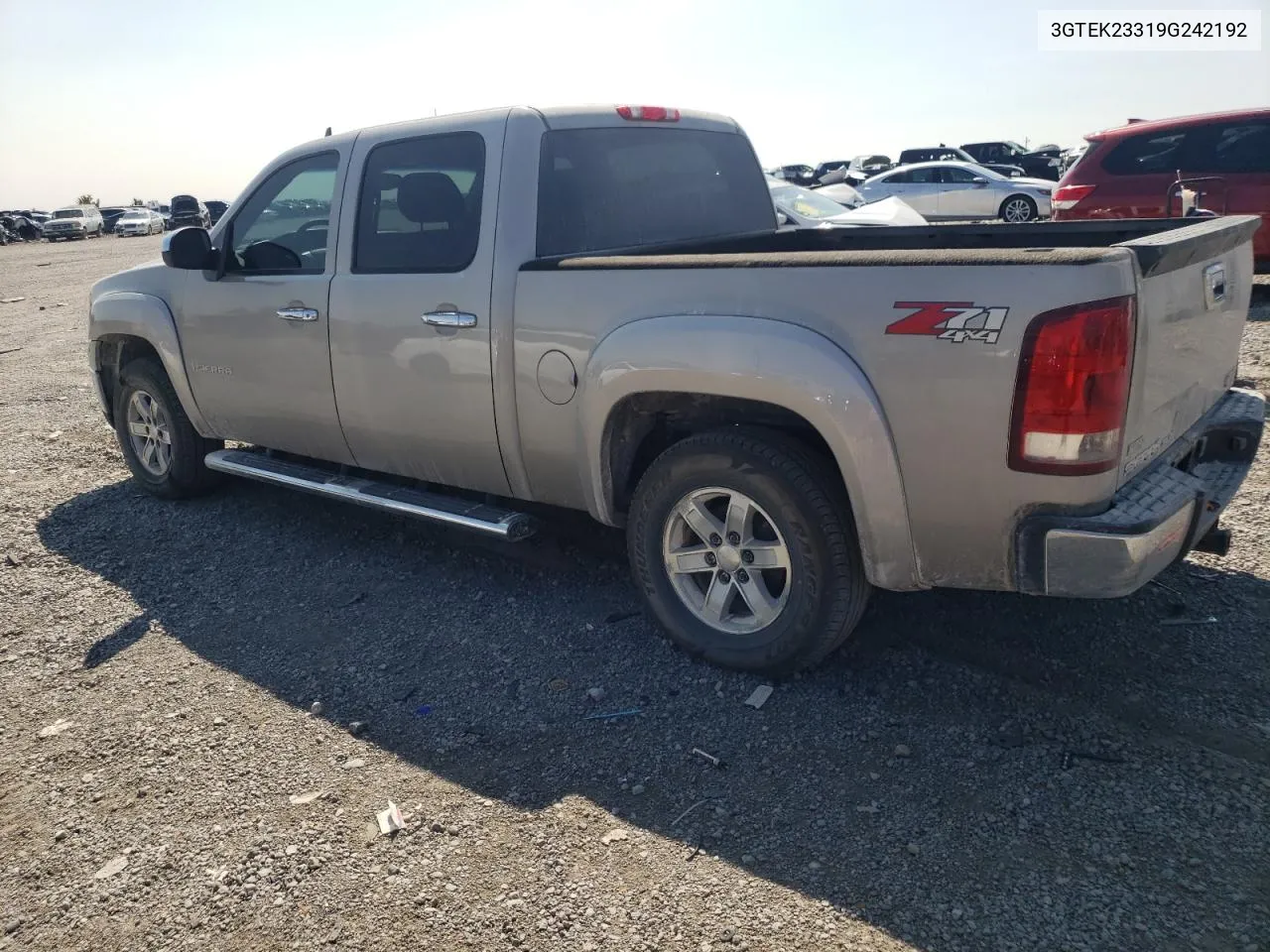 3GTEK23319G242192 2009 GMC Sierra K1500 Sle