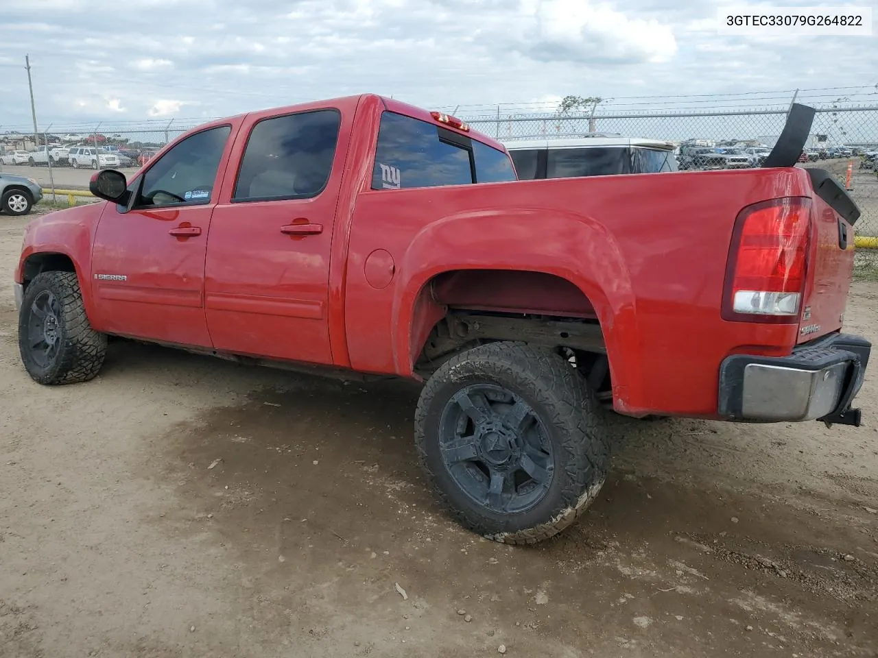 2009 GMC Sierra C1500 Slt VIN: 3GTEC33079G264822 Lot: 71272424