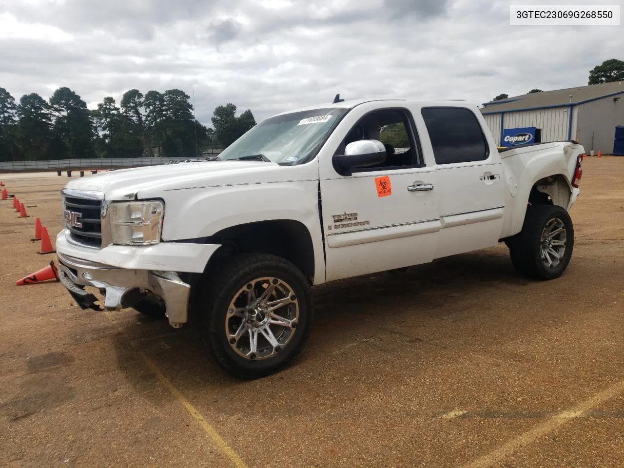 2009 GMC Sierra C1500 Sle VIN: 3GTEC23069G268550 Lot: 71659884