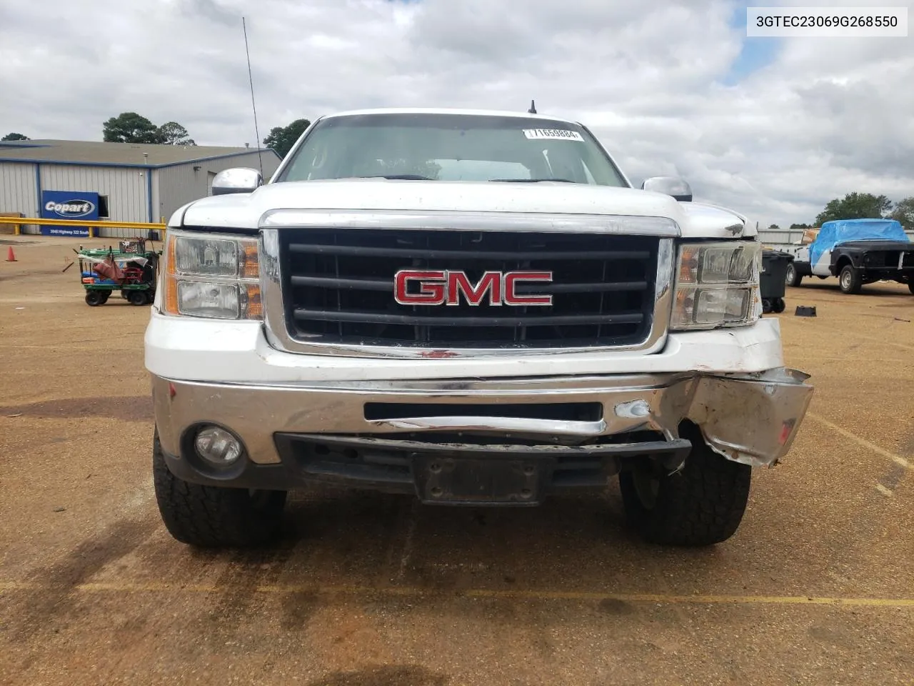 2009 GMC Sierra C1500 Sle VIN: 3GTEC23069G268550 Lot: 71659884