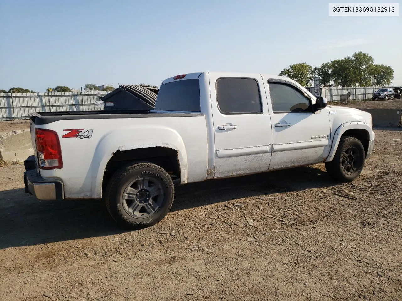 2009 GMC Sierra K1500 VIN: 3GTEK13369G132913 Lot: 71673564