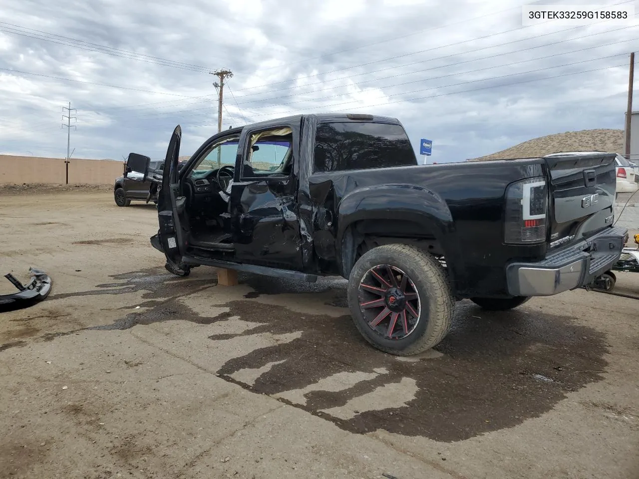 2009 GMC Sierra K1500 Slt VIN: 3GTEK33259G158583 Lot: 71772764